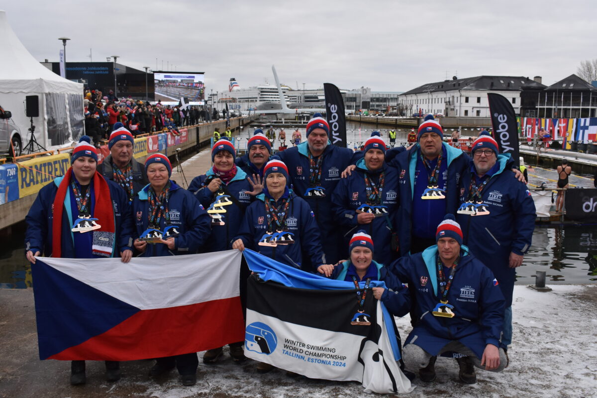 Úspěchy zimních plavců na světovém mistrovství v Estonsku